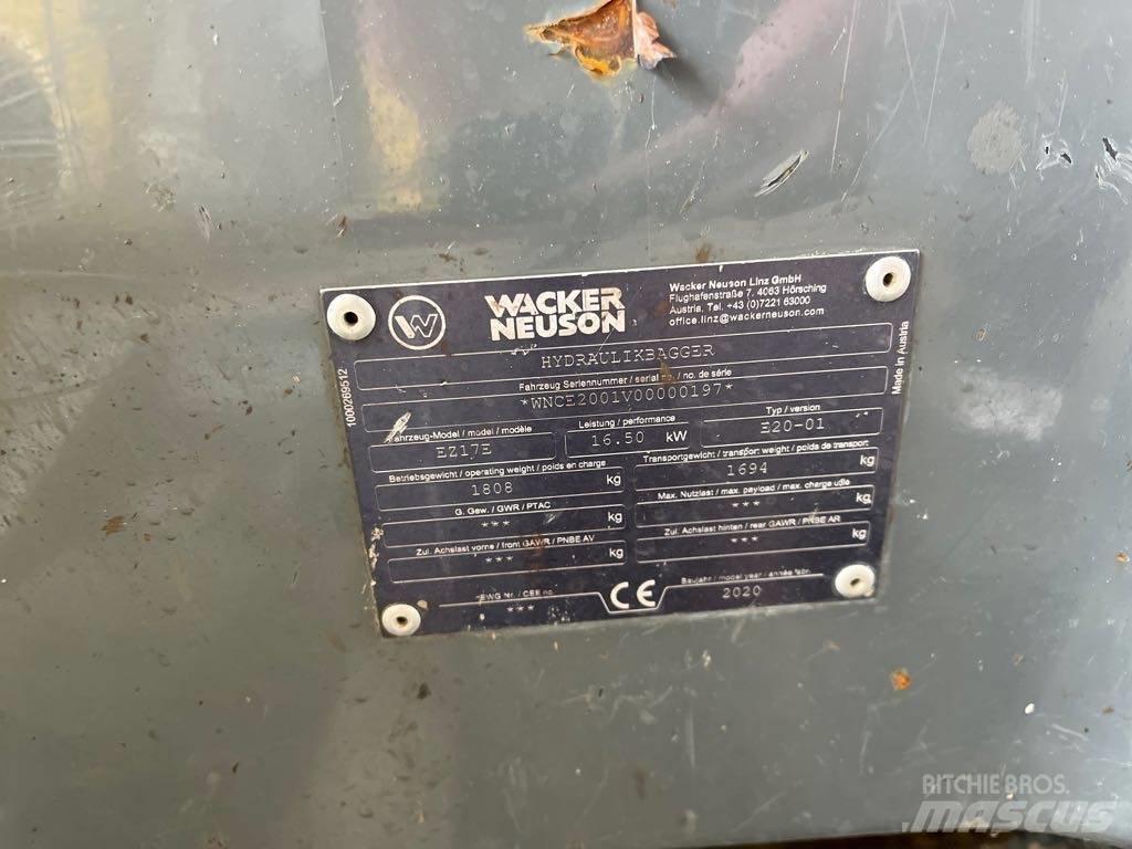 Wacker Neuson EZ17e Lánctalpas kotrók