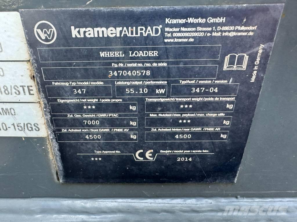 Kramer 1150 Gumikerekes homlokrakodók