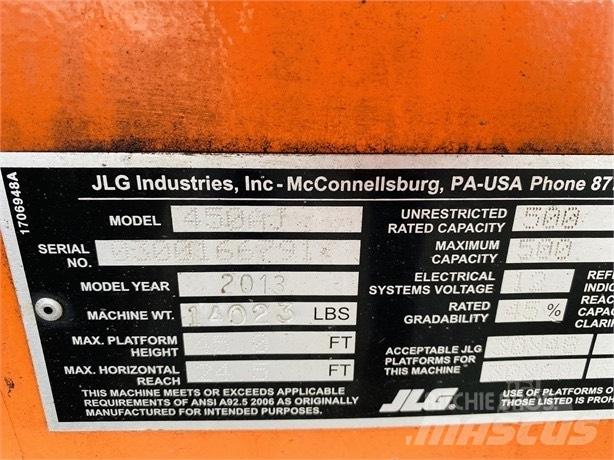 JLG 450 AJ Karos emelők