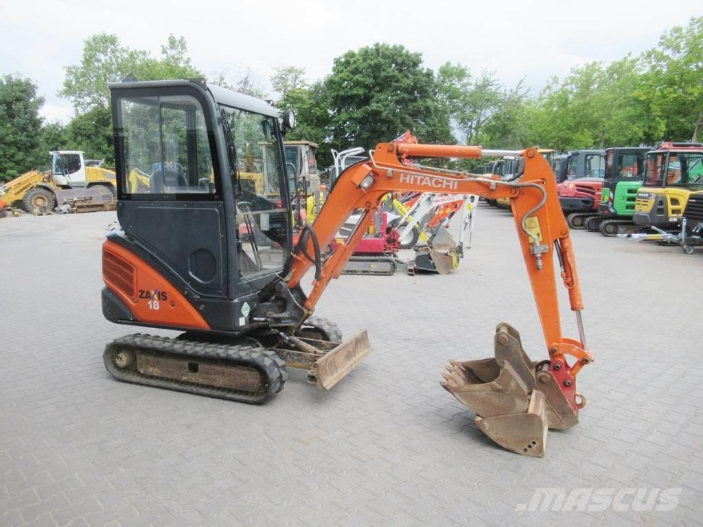 Hitachi ZX 18-3 CLR Mini kotrók < 7t