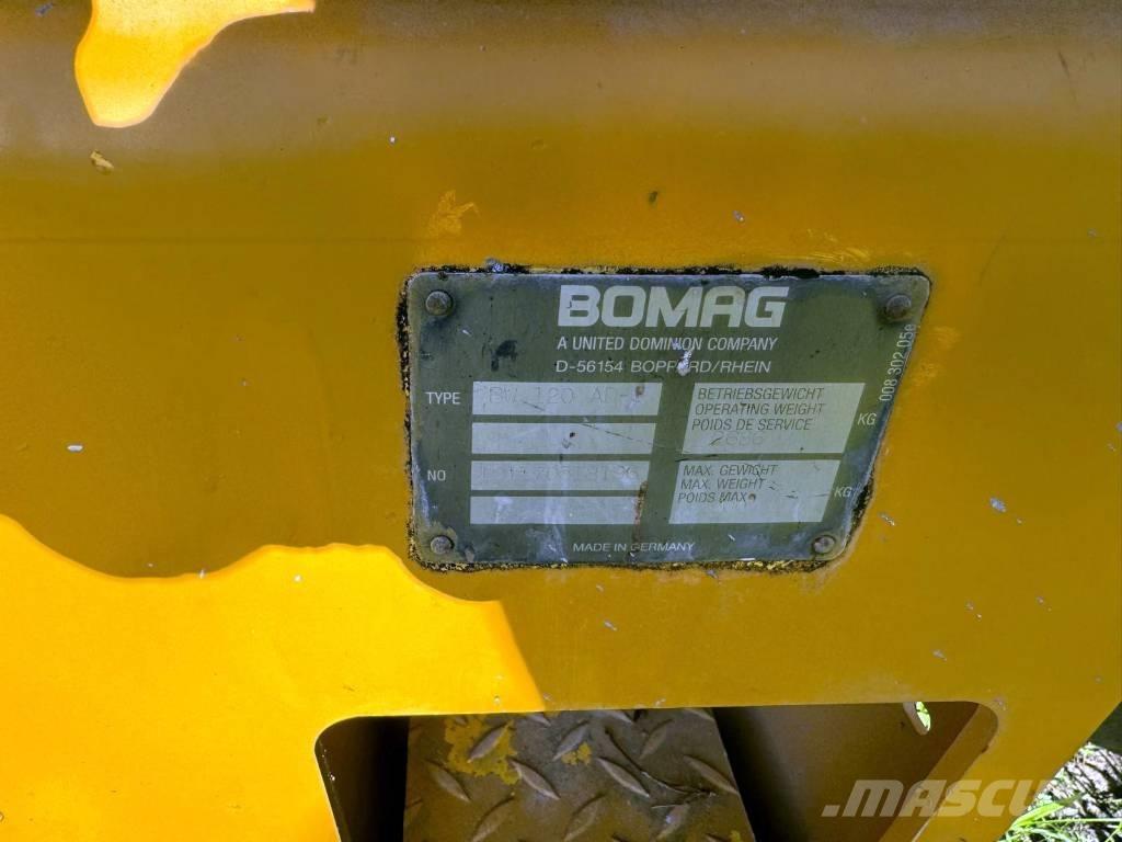 Bomag BW 120 AD-3 Ikerdobos hengerek