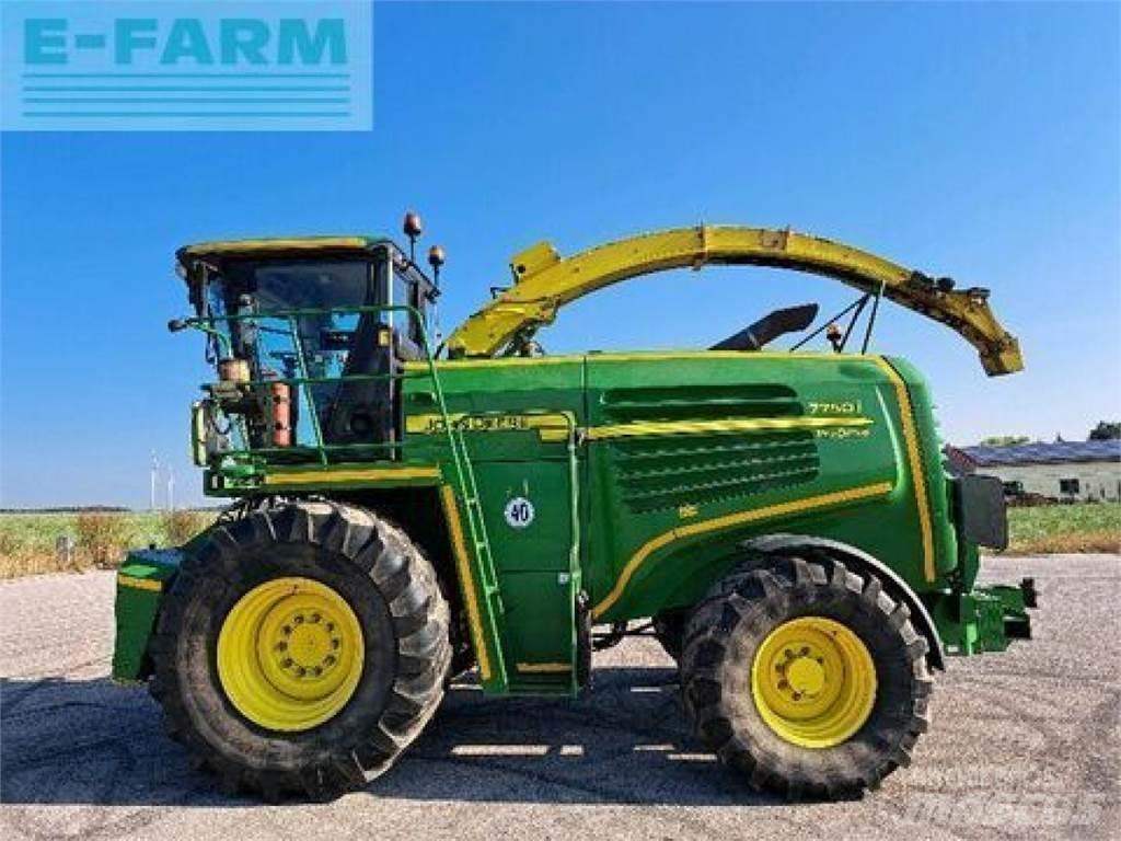 John Deere 7750 Önjáró szecskázók