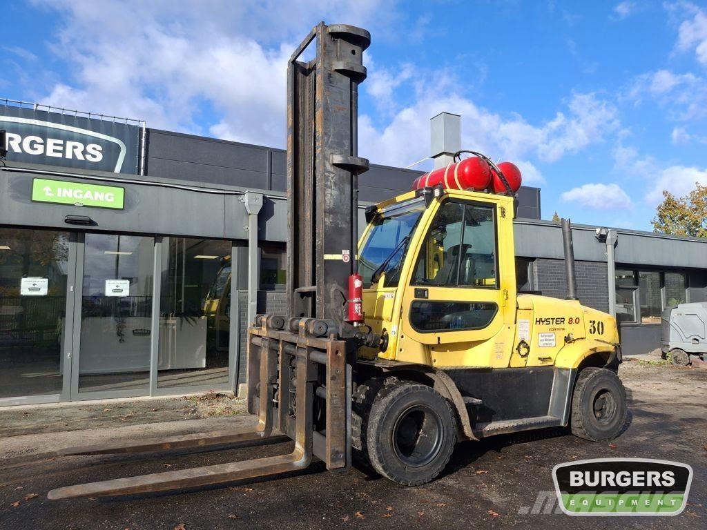 Hyster H8.0FT-9 Gázüzemű targoncák