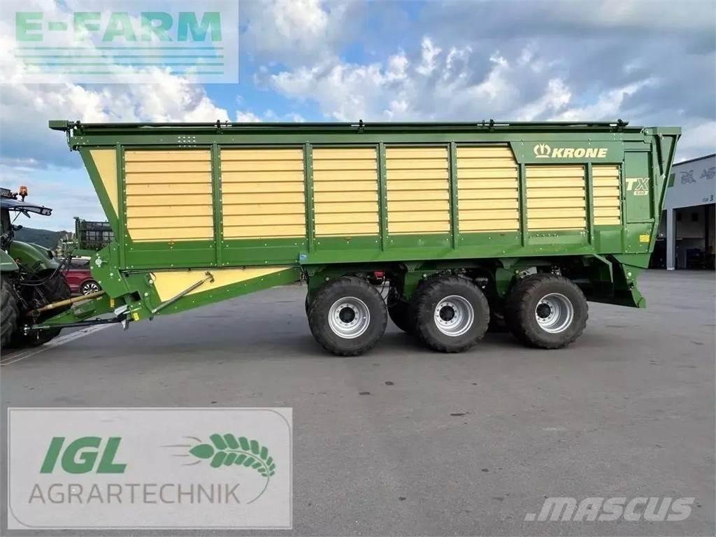 Krone tx 560 Gabona átrakó kocsik