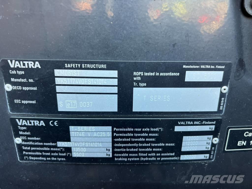 Valtra T 174 Versu Traktorok