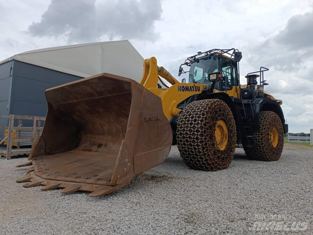Komatsu WA 500 Gumikerekes homlokrakodók
