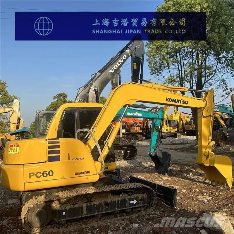 Komatsu PC 60 Lánctalpas kotrók