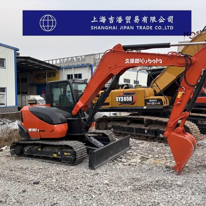 Kubota KX 183 Közepes (midi) kotrók 7 t - 12 t