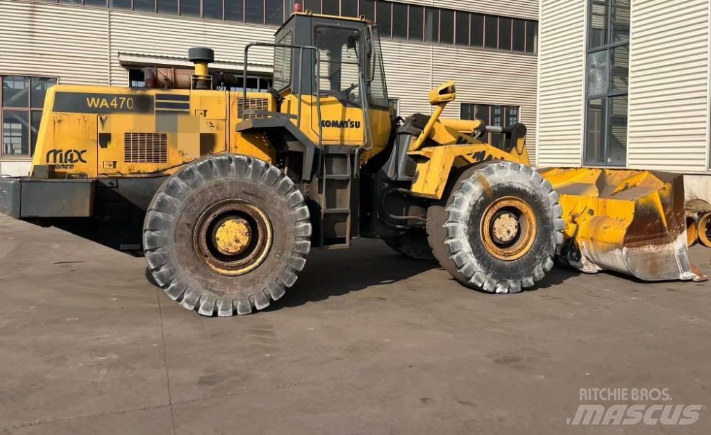 Komatsu WA 470 Gumikerekes homlokrakodók