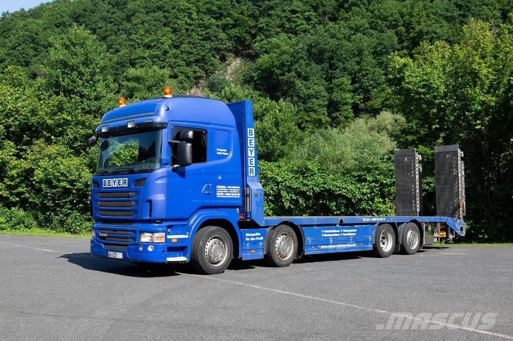 Scania R 420 LB Mélybölcsős félpótkocsik