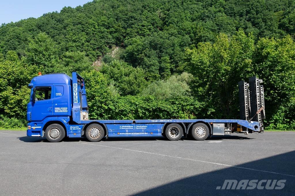 Scania R 420 LB Mélybölcsős félpótkocsik