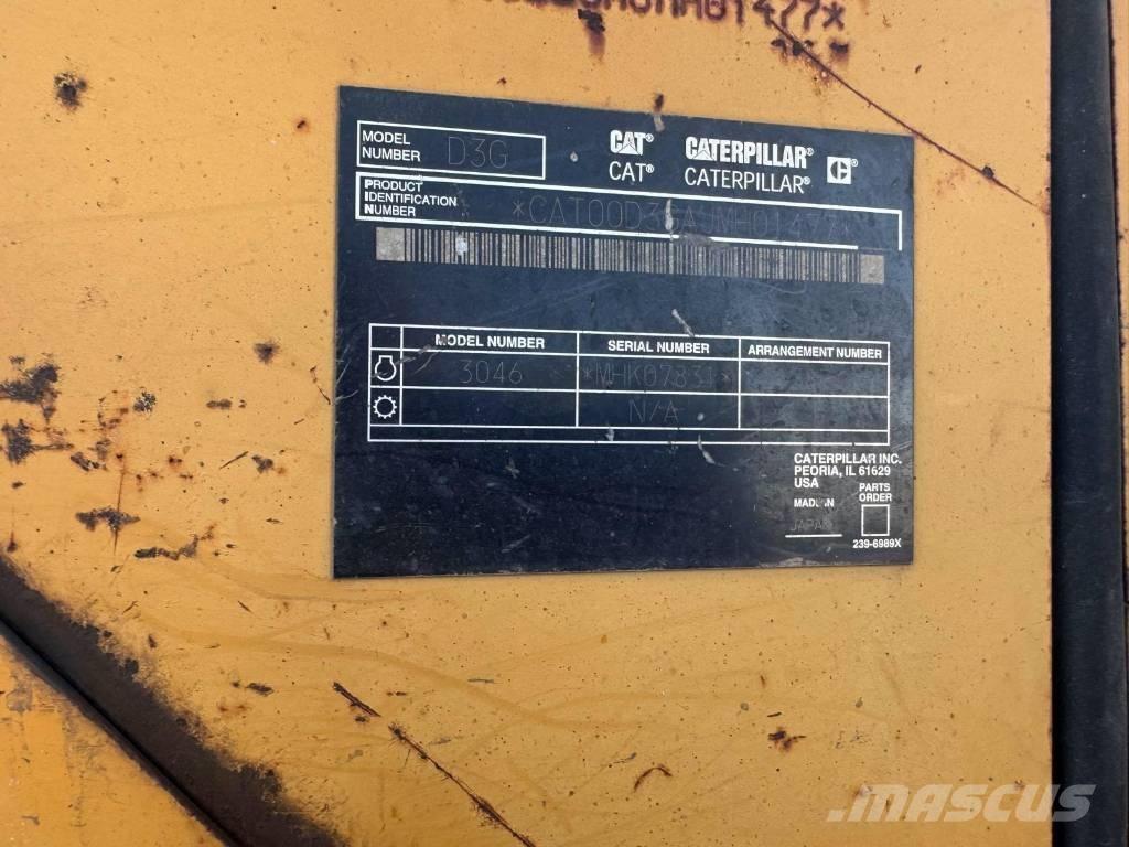 CAT D 3 G lánctalpas dózerek