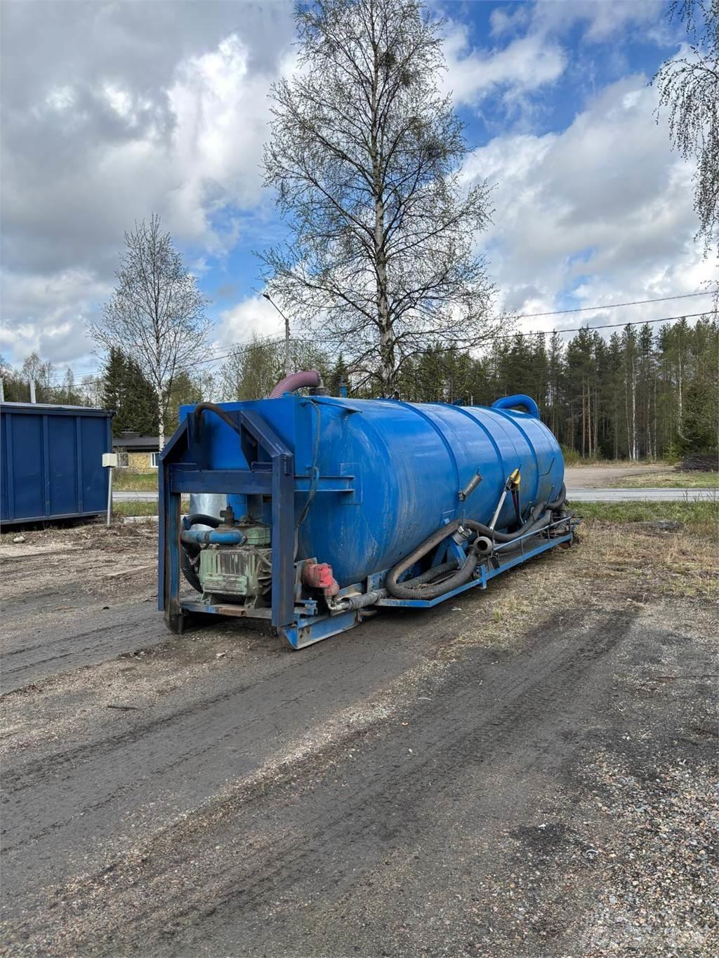  Omateko säiliö Üzemanyag tartályok