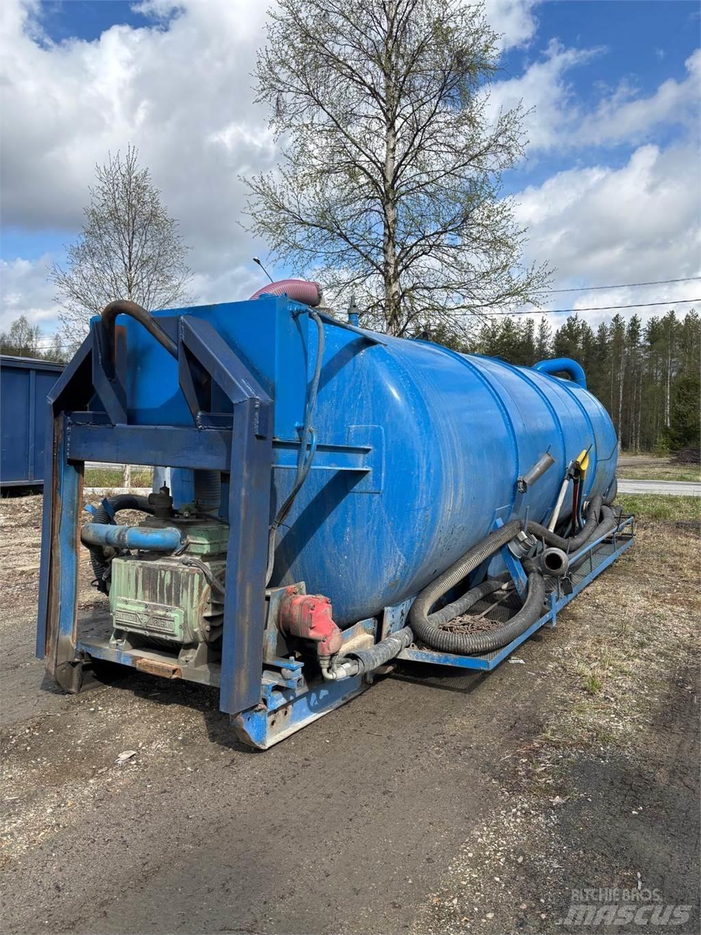  Omateko säiliö Üzemanyag tartályok