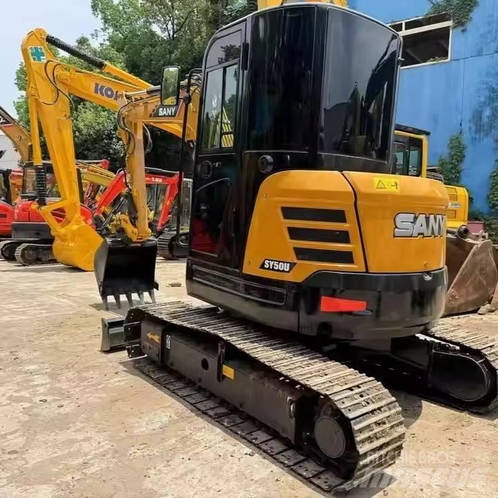 Sany SY50U Lánctalpas kotrók