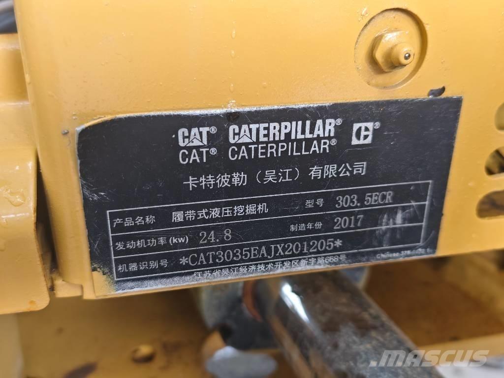 CAT 303.5 E CR Mini kotrók < 7t