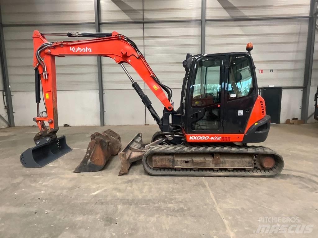 Kubota KX 080-4 A 2 Közepes (midi) kotrók 7 t - 12 t