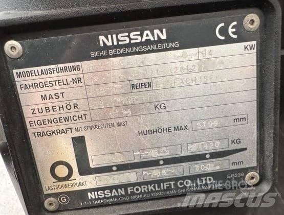 Nissan DX50LPG Gázüzemű targoncák