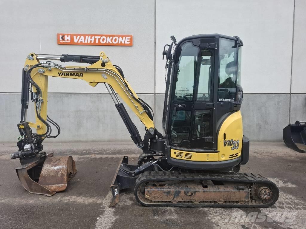 Yanmar Vio 33 U Mini kotrók < 7t