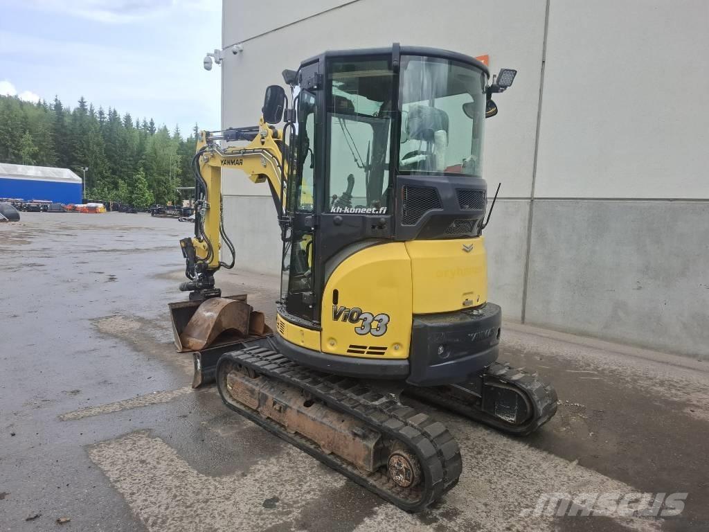 Yanmar Vio 33 U Mini kotrók < 7t