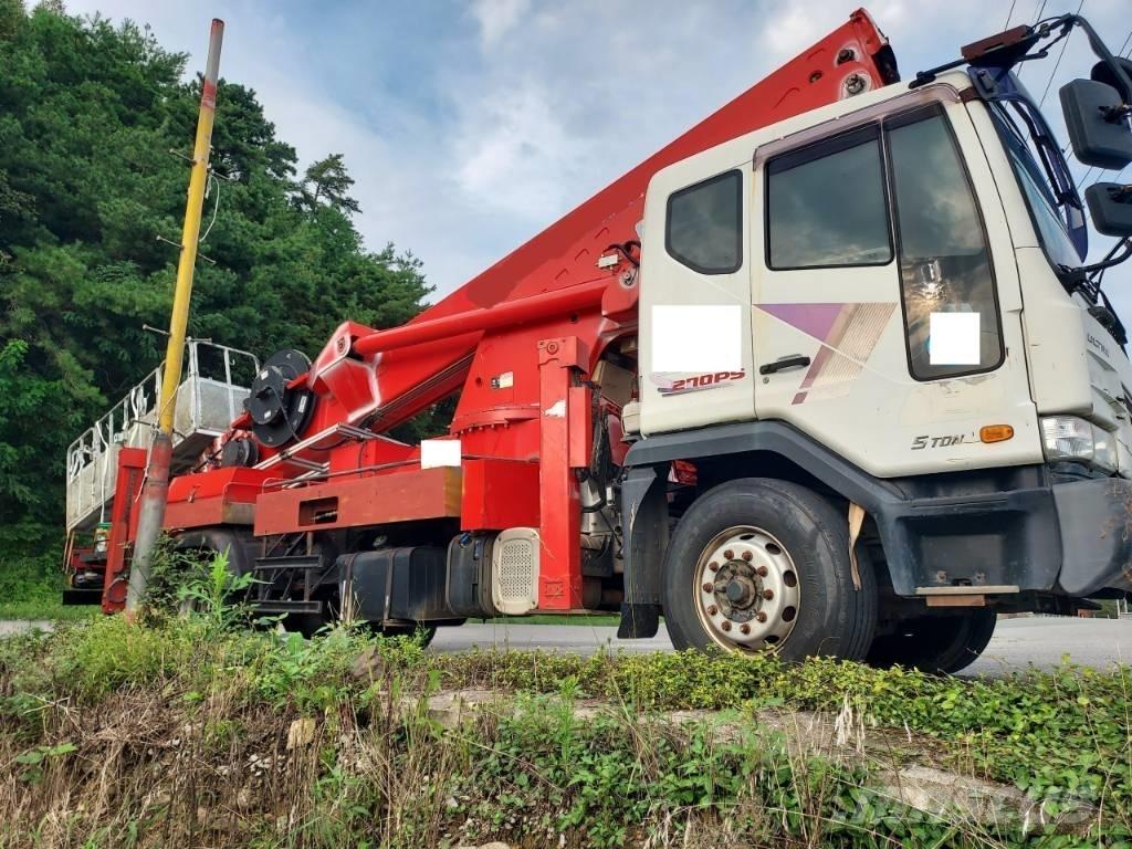 Horyong SKY450 Teherautóra szerelt emelők és állványok