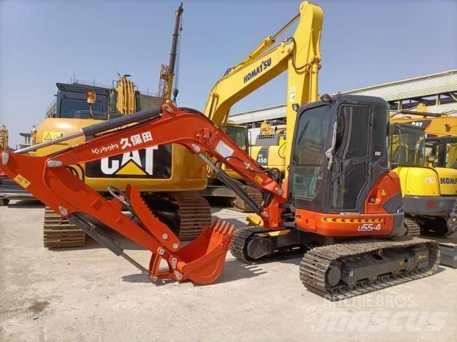 Kubota U 55-4 Mini kotrók < 7t