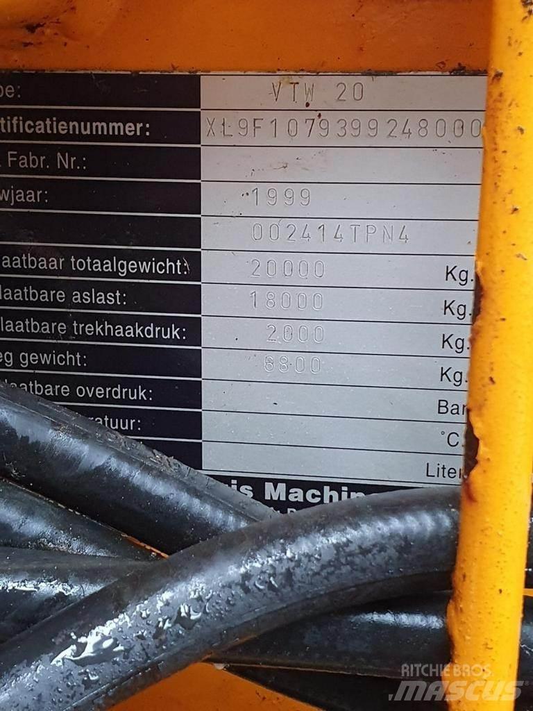 Veenhuis VTW 20 Trágyaszóró