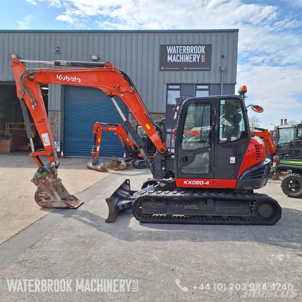 Kubota KX080-4 Közepes (midi) kotrók 7 t - 12 t
