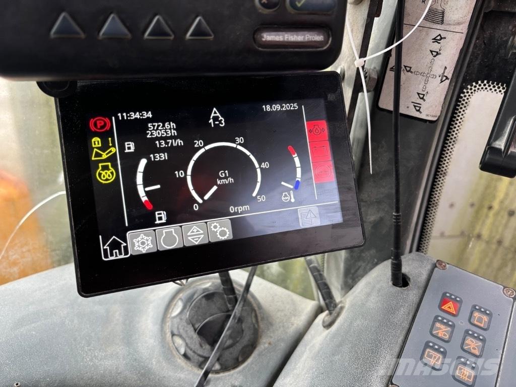 Liebherr L 576 Gumikerekes homlokrakodók