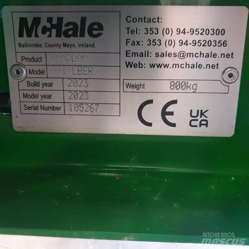 McHale 991 LBER Göngyölő gépek