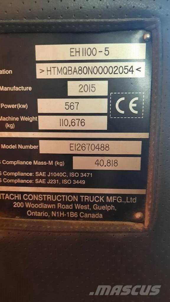 Hitachi EH 1100-5 Nehézdömper
