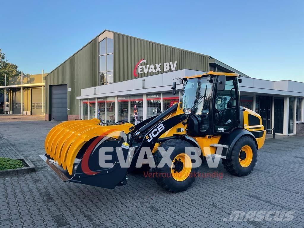 JCB 409 Gumikerekes homlokrakodók