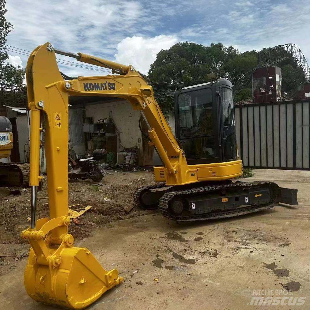 Komatsu PC 55 Mini kotrók < 7t