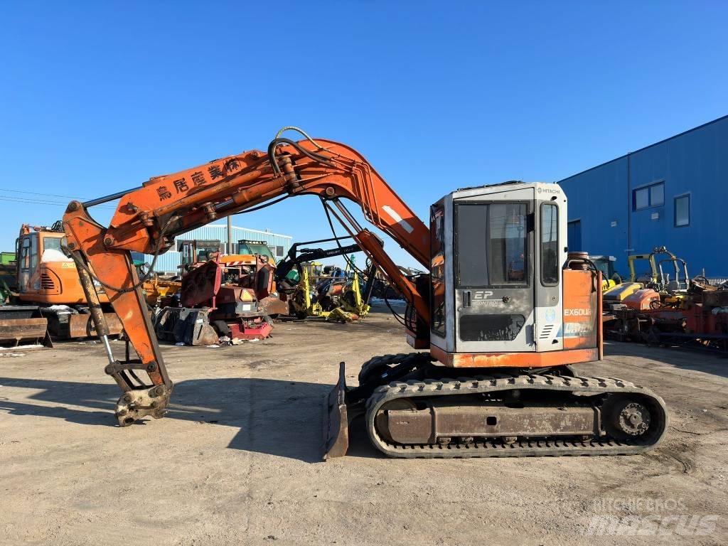 Hitachi EX 60 URG Mini kotrók < 7t