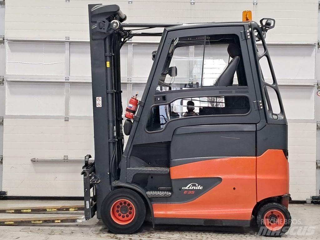 Linde E35HL-01 Elektromos targoncák