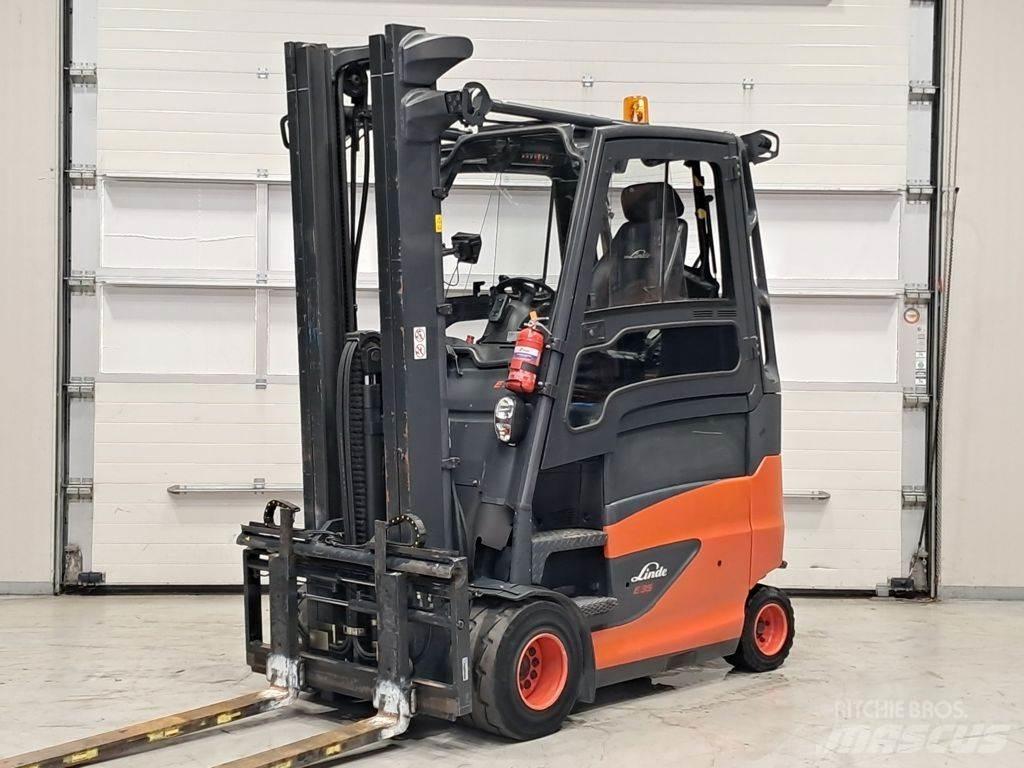 Linde E35HL-01 Elektromos targoncák