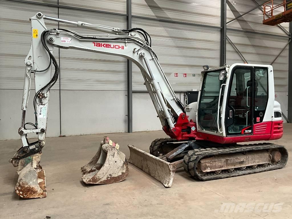 Takeuchi TB 290 Közepes (midi) kotrók 7 t - 12 t