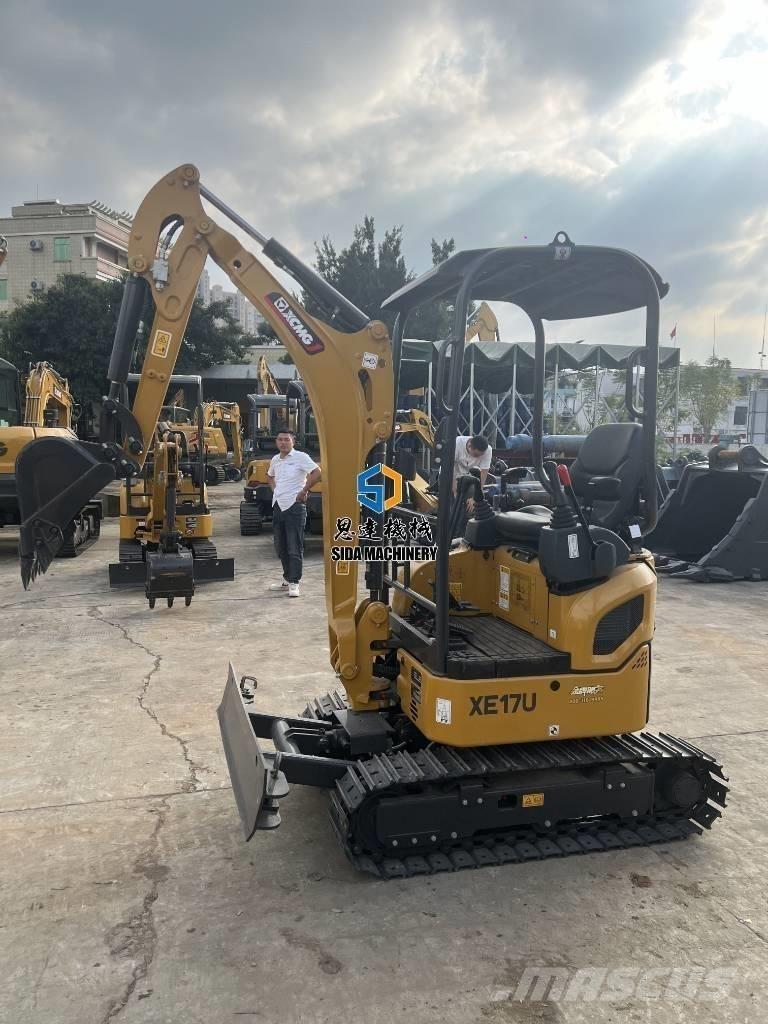 XCMG XE 17 U Mini kotrók < 7t