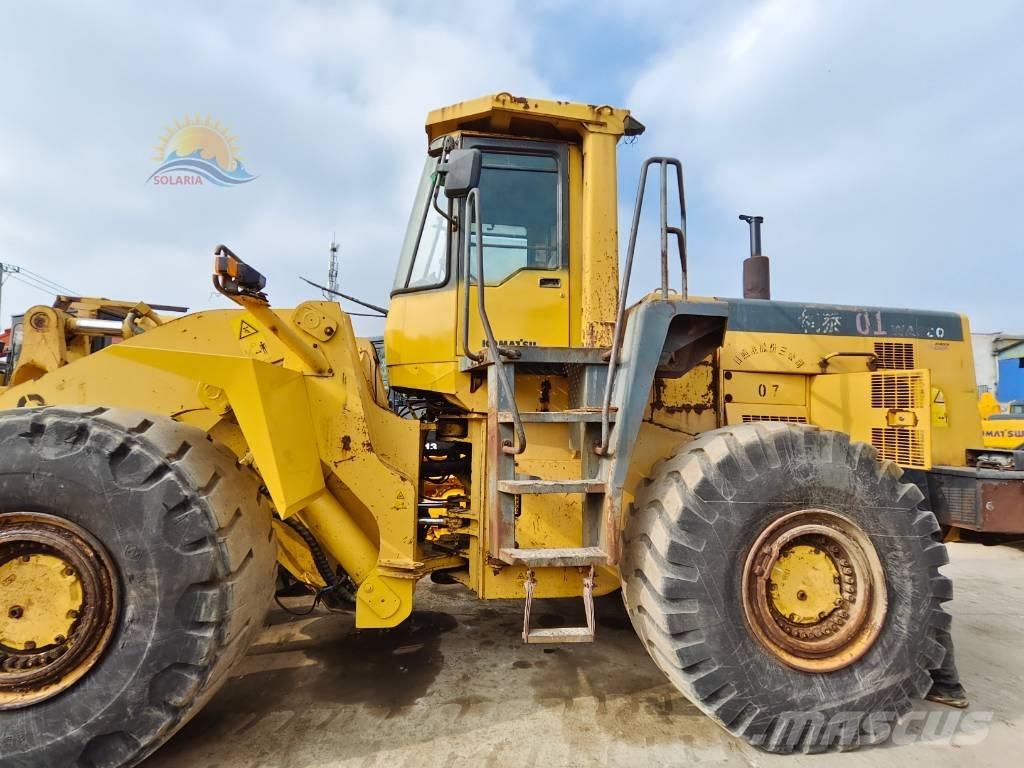 Komatsu WA 500-3 Gumikerekes homlokrakodók