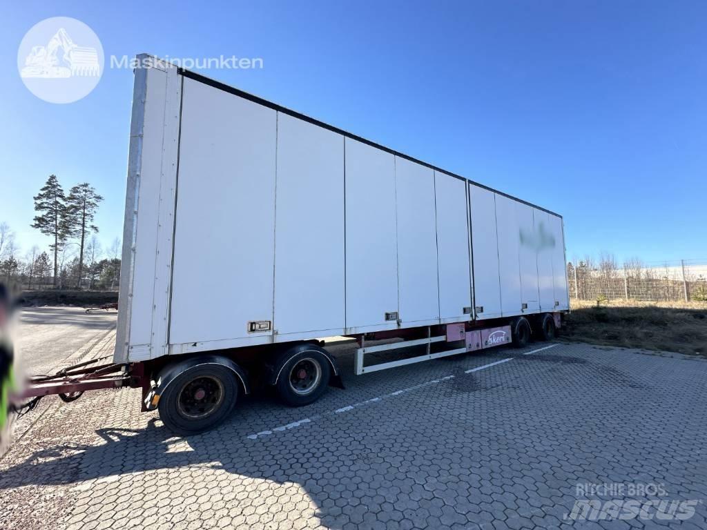 Ekeri L/L-4 Dobozos pótkocsik