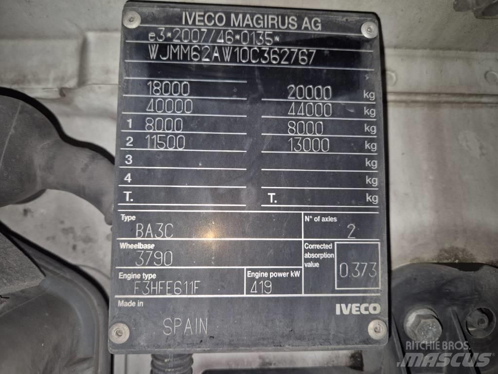 Iveco Stralis 570 Nyergesvontatók