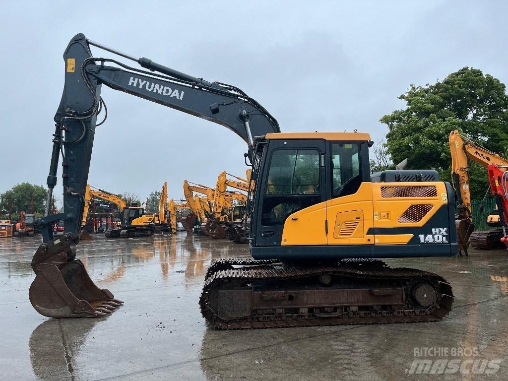 Hyundai HX140L Lánctalpas kotrók