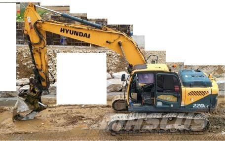 Hyundai Robex 220 LC Lánctalpas kotrók