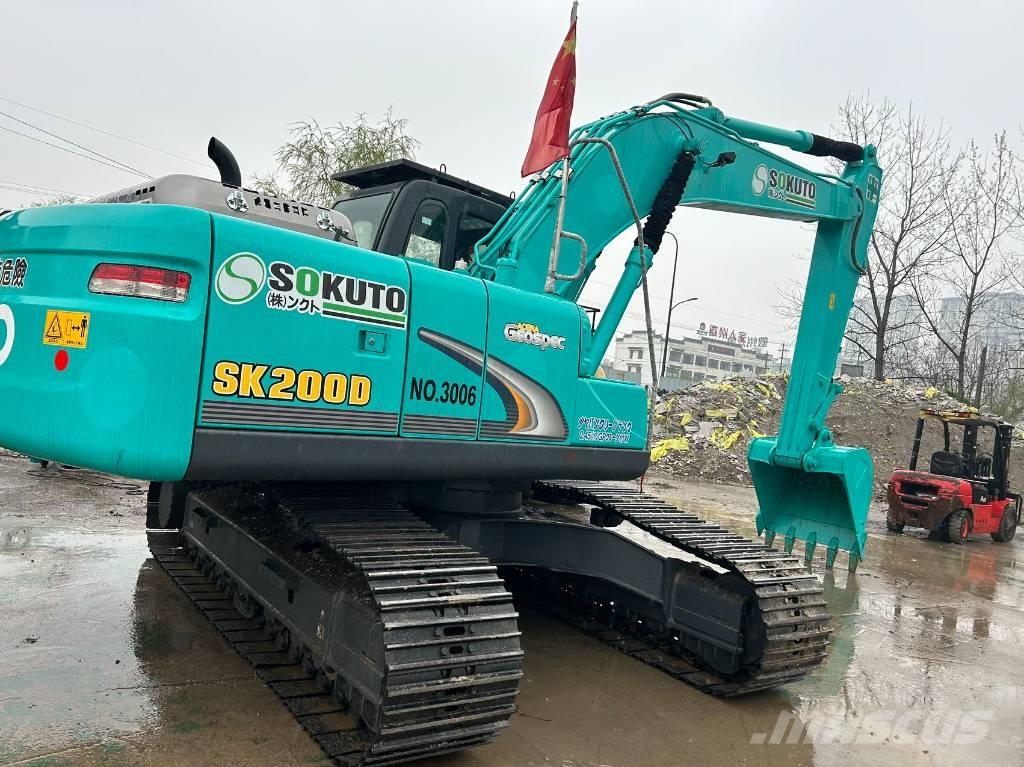 Kobelco SK200D Lánctalpas kotrók