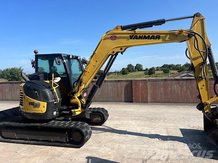 Yanmar Vio80-1a Közepes (midi) kotrók 7 t - 12 t