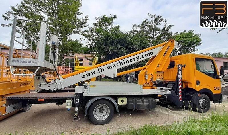 Multitel MT 182 AZ Teherautóra szerelt emelők és állványok