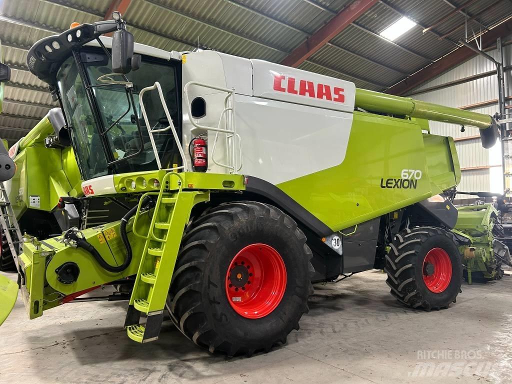 CLAAS Lexion 670 Kombájnok