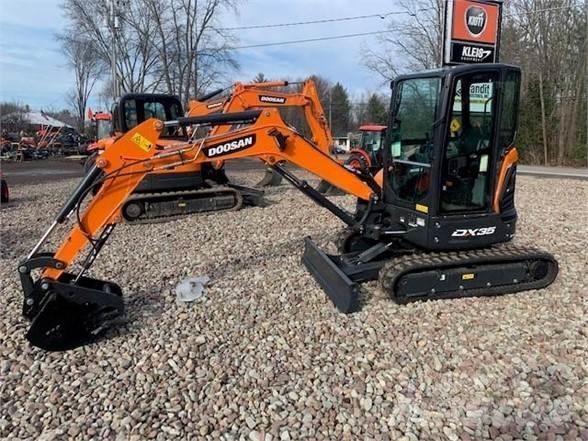 Doosan DX35-5 Mini kotrók < 7t