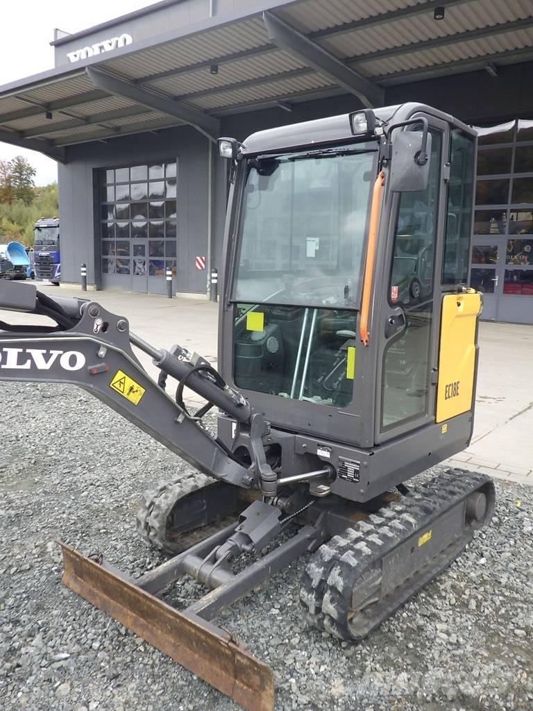 Volvo EC 18 E Mini kotrók < 7t
