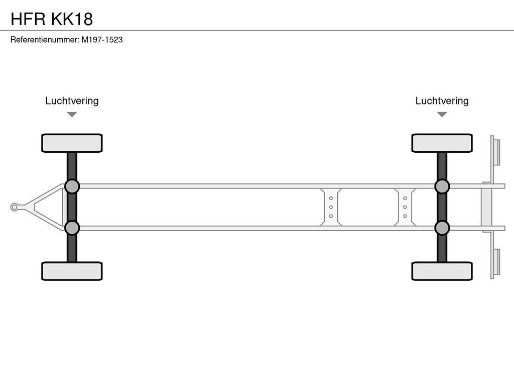 HFR KK18 Pótkocsi alváz